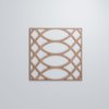 Ekena Millwork Large Montrose Decorative Fretwork Wood Wall Panels, Wood (Paint Grade), 23 3/8"W x 23 3/8"H x 3/8"T WALW24X24X0375MNTMF